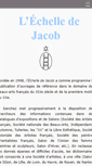 Mobile Screenshot of echelledejacob.fr